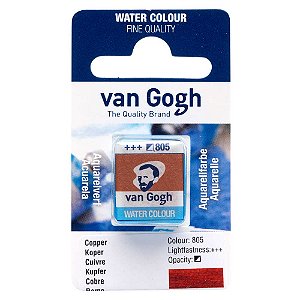 Aquarela Van Gogh Pastilha Copper 805