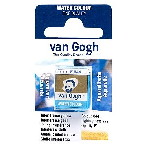Aquarela Van Gogh Pastilha Interference Yellow 844
