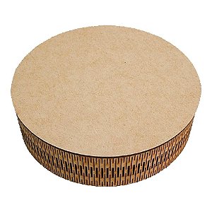 Caixa MDF Redonda 25cm