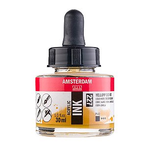 Tinta Acrílica Líquida Amsterdam Ink Yellow Ochre 227 30ml
