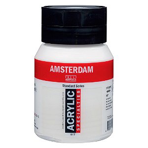 Tinta Acrílica Amsterdam 500ml 817 Branco Perolizado