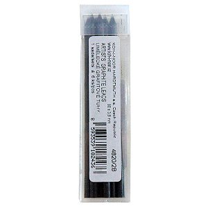 Mina Grafite 3,8mm 2B Koh-I-Noor 6 unidades