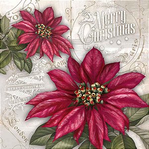 Guardanapo Decoupage Natal 33x33cm com 20 unidades 313110