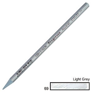 Lápis de Cor Aquarelável Integral Progresso Light Grey 69