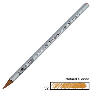 Lápis de Cor Aquarelável Integral Progresso Natural Sienna 32