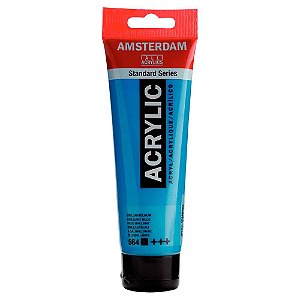 Tinta Acrílica Amsterdam 120ml 564 Brilliant Blue