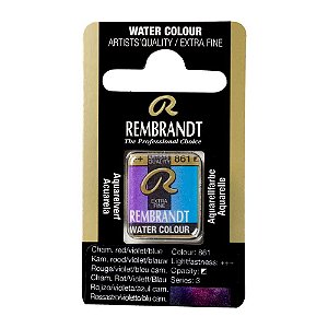 Aquarela em Pastilha Chamaleon Red Violet Blue 861 Rembrandt
