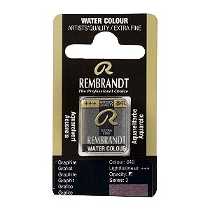 Aquarela em Pastilha Graphite 840 Rembrandt