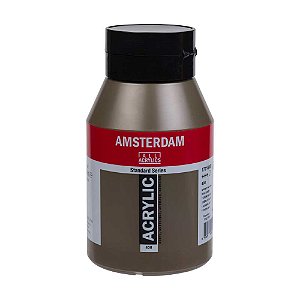 Tinta Acrílica Amsterdam 1 Litro 408 Raw Umber