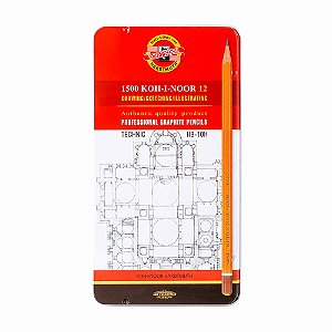 Estojo de Lápis Grafite Técnico 1502 Koh-I-Noor