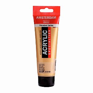 Tinta Acrílica Amsterdam 120ml 802 Ouro Claro