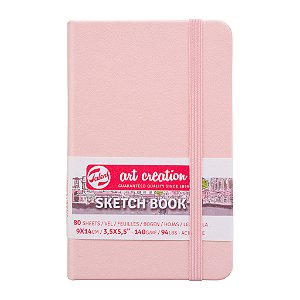 Sketchbook 9x14cm 140g Capa Dura – Royal Talens Art Creation – Pastel Rose