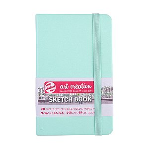 Sketchbook 9x14cm 140g Capa Dura – Royal Talens Art Creation – Fresh Mint
