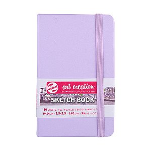 Sketchbook 9x14cm 140g Capa Dura – Royal Talens Art Creation – Pastel Violet