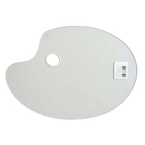 Paleta Pintura Acrílico Oval 40x28cm