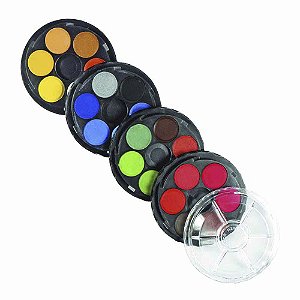 Aquarela em Pastilha Koh-I-Noor 24 Cores