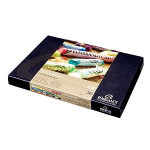 Giz Pastel Seco Rembrandt 30 Cores General Selection