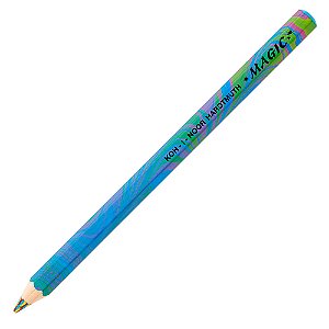 Lápis de Cor Multicolorido Magic Jumbo Koh-I-Noor Tropical