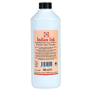 Tinta Nanquim Indian Ink Talens 490ml