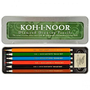 Estojo Lapiseiras Koh-I-Noor 2,0mm Versátil