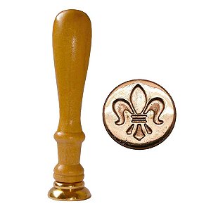 Sinete para Lacres Flor de Lis