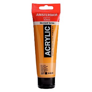 Tinta Acrílica Amsterdam 120ml 227 Amarelo Ocre
