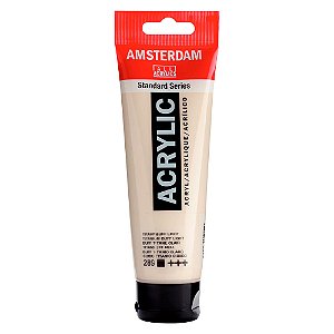 Tinta Acrílica Amsterdam 120ml 289 Titânio Buff Claro