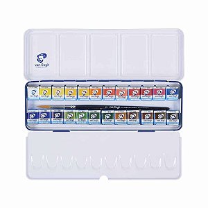 Aquarela Van Gogh Pastilha 24 Cores 20838624