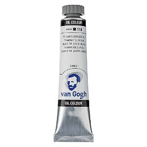 Tinta Oleo Van Gogh 20ml 118 Titanium White Linseed Oil