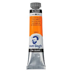 Tinta a Óleo Van Gogh 20ml 211 Cadmium Orange