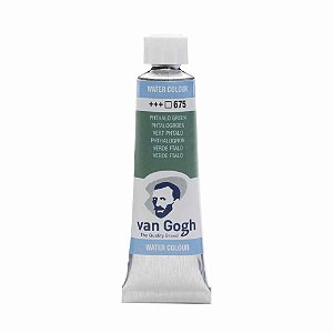 Aquarela Van Gogh 10ml 675 Phthalo Green