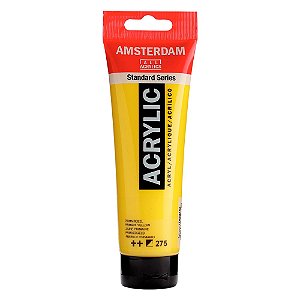 Tinta Acrílica Amsterdam 120ml 275 Amarelo Primário