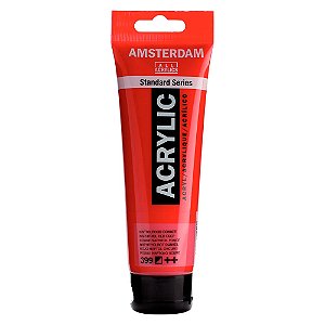 Tinta Acrílica Amsterdam 120ml 399 Vermelho Escuro Naftol