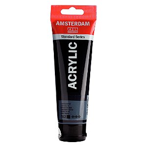 Tinta Acrílica Amsterdam 120ml 702 Negro