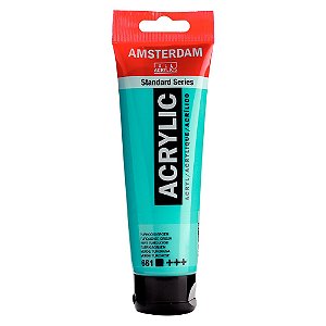 Tinta Acrílica Amsterdam 120ml 661 Verde Turquesa