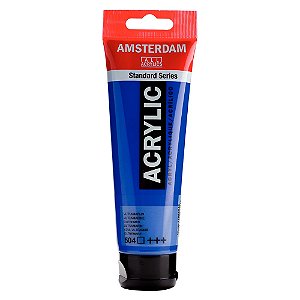 Tinta Acrílica Amsterdam 120ml 504 Ultramar