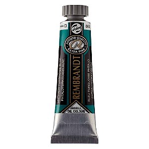 Tinta a Óleo Rembrandt 15ml 565 Phthalo Turquoise Blue