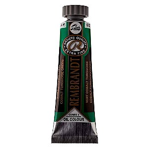 Tinta a Óleo Rembrandt 15ml 682 Cobalt Turquoise Green