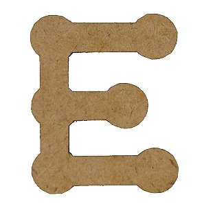 Letra MDF Cru 3cm E