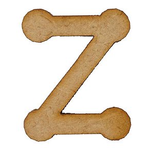 Letra MDF Cru 3cm Z