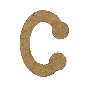 Letra MDF Cru 1,5cm C