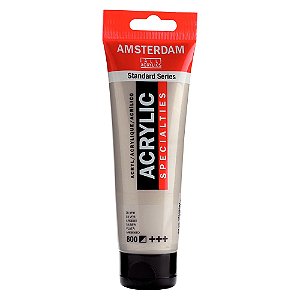 Tinta Acrílica Amsterdam 120ml 800 Prata