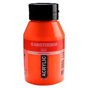 Tinta Acrílica Talens Amsterdam 1 Litro 311 Vermilion