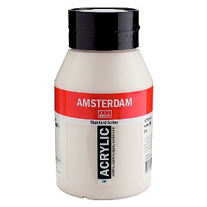Tinta Acrílica Talens Amsterdam 1 Litro 290 Titanium Buff Deep