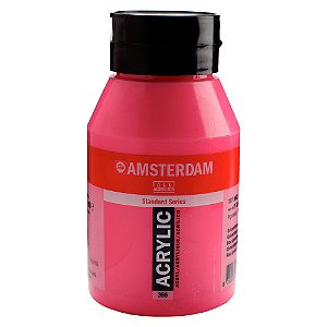 Tinta Acrílica Talens Amsterdam 1 Litro 366 Quinacridone Rose