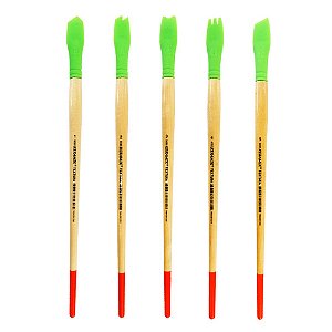 Kit de Pincel Modelador Textura Keramik