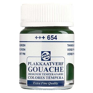 Guache Talens Extra Fine 16ml 654 Fir Green