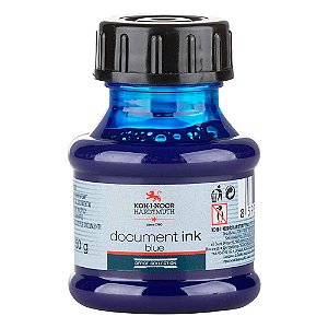 Tinta para Caneta Tinteiro Koh-I-Noor Azul 50g Acid Free