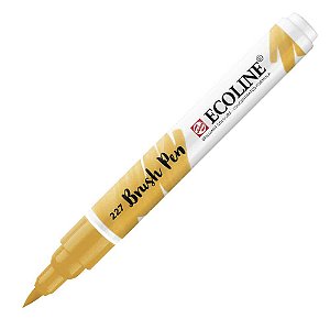 Caneta Ecoline Brush Pen Amarelo Ochre 227