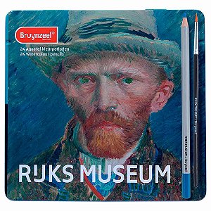 Lápis de Cor Aquarelável 24 Cores Bruynzeel Rijksmuseum